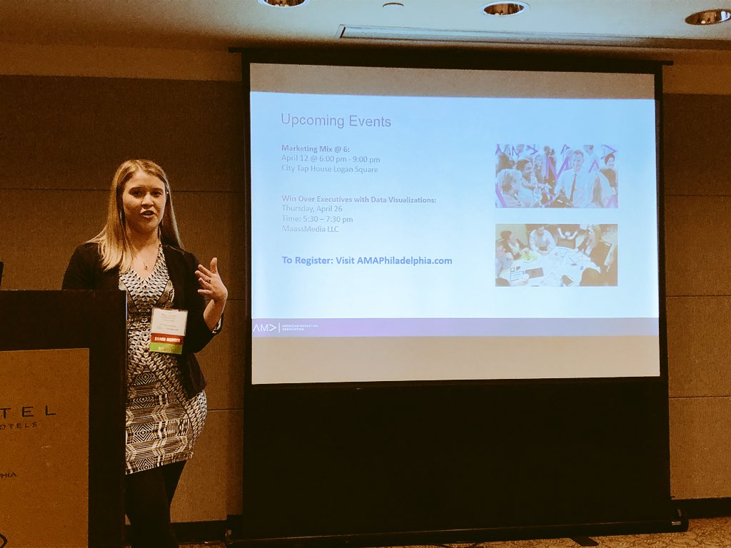 DebraLMichael's tweet photo. Ready for #AMAPhillyMLS Brand Metrics that Matter with @IpsosConnect. Always something to learn with @AMAPhiladelphia! https://t.co/gJZXBCWDw7
