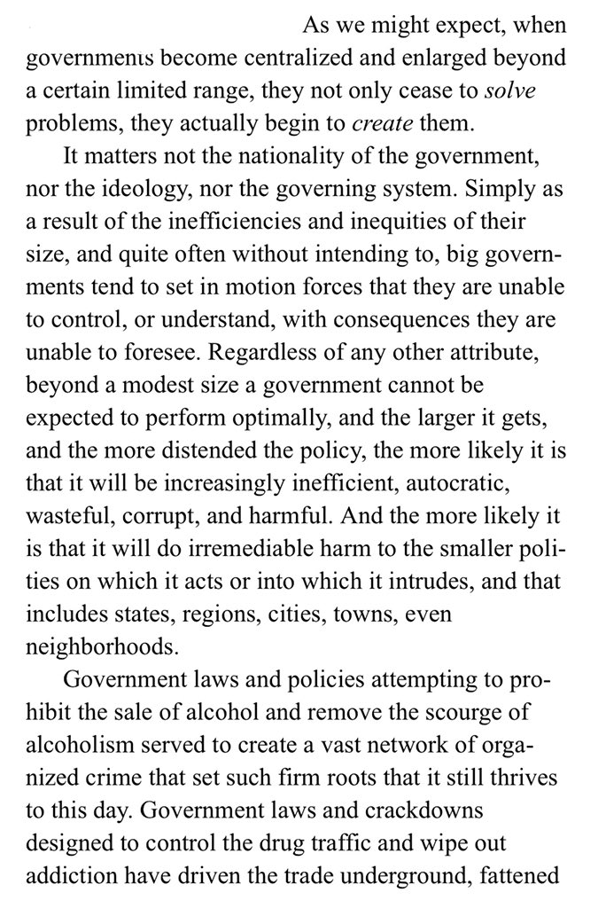 Prytaneogenesis: Kirkpatrick Sale on the enormous cost of government regulations. “When governments become centralized and enlarged beyond a certain limited range, they not only cease to solve problems, they actually begin to create them.”