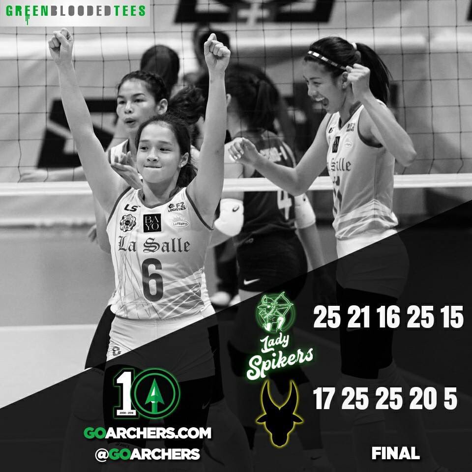 AngelsOfMika's tweet photo. 8-2 (vs FEU) • LATE POST • 

©️GoArchers https://t.co/BwTlw0msrX