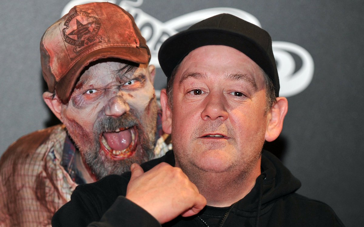 ToxicShock2000's tweet photo. Launch of #LivingDead ride at #Thorpepark - #JohnnyVegas #staceySolomon #KerryKatona #WillMellor and many more encounter zombies on their way to the new ride @getsurrey https://t.co/BGu4PXW0r6