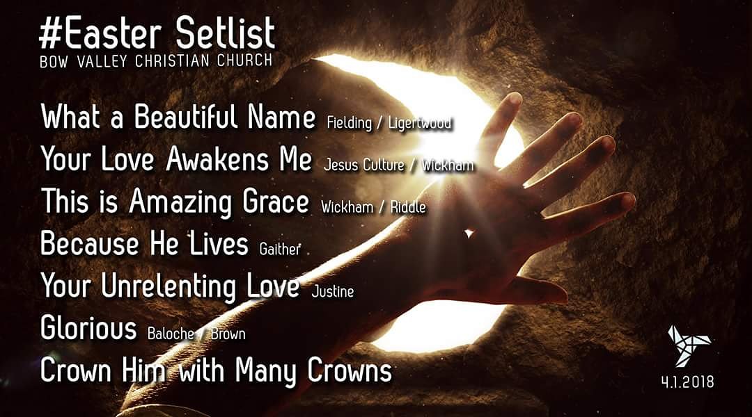 bvcchurch's tweet photo. This is what it's all about. Come and join us as we celebrate the person of Jesus, alive and active in our lives and in our world. Service begins at 10am! #SundaySetlist #EasterSetlist #Easter https://t.co/WIWlanVDoE