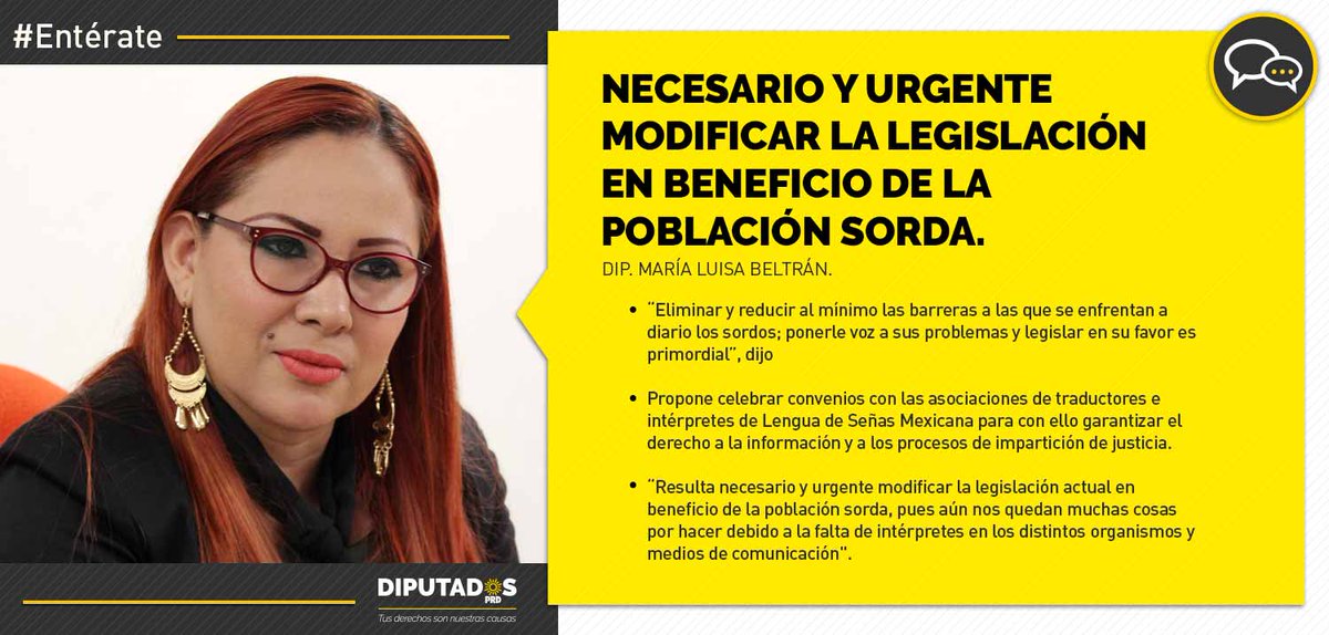 GPPRDmx's tweet photo. #Entérate “Se debe garantizar que el derecho a la información y los procesos de impartición de justicia sean en pro de las personas sordas”. @Luissabeltran https://t.co/FriW4lxk1y