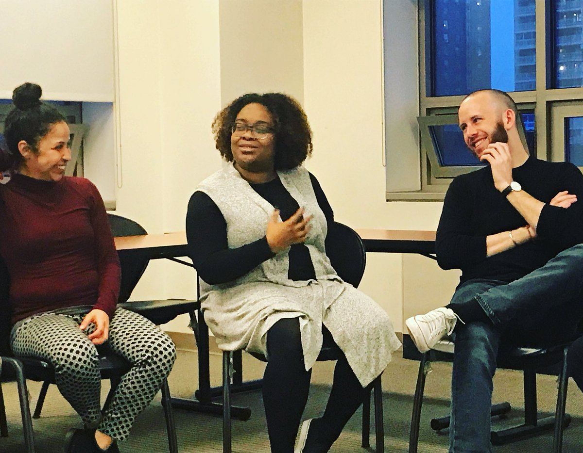 ShawndaChapmanB's tweet photo. Excited that the #brilliant @kassandra_fred came through to drop a lil knowledge on the #beyondthebars2018 Fellows @JusticeColumbia @CamRasNYC @prisonculture #legislativeadvovacy https://t.co/OCwY4FCgGZ