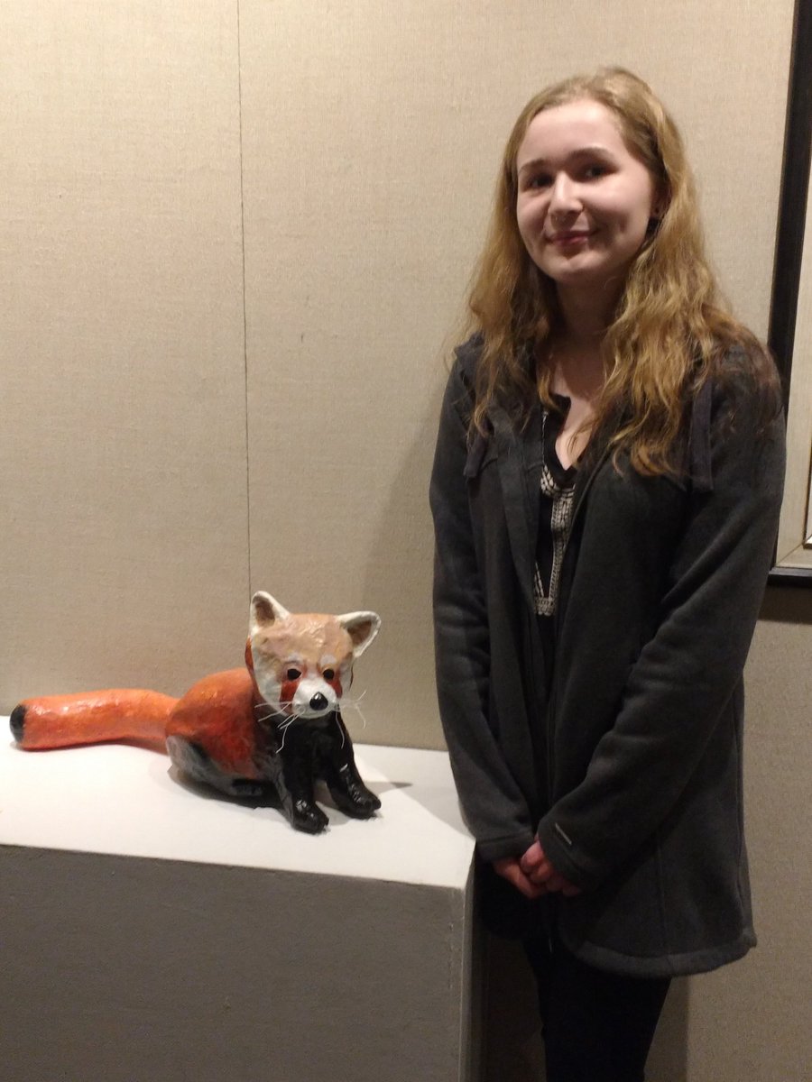 minouchecoussi's tweet photo. The 30th Annual Secondary School Art Show runs through to the end of April.  Stop in and enjoy (the John Parrott Art Gallery, 3rd floor of the Belleville Public Library) https://t.co/JOqgtcKHtW