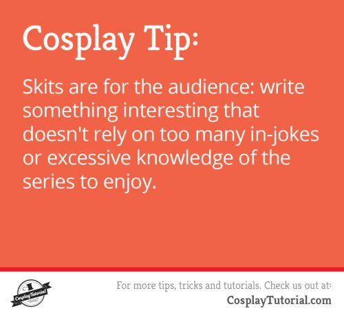 cosplayamerica's tweet image. #CosplayTips by @CosplayTutorial