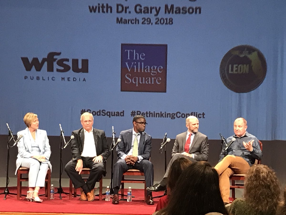 VillageSquareFL's tweet photo. “Real change takes place in the context of relationships... Who are we engaging with & sharing time with? Can faith change people? If it can, then can white supremacists change? (I say yes...) - #GodSquad #RethinkingConflict #ReviveCivility #GaryMason https://t.co/r4S3dJRgBc