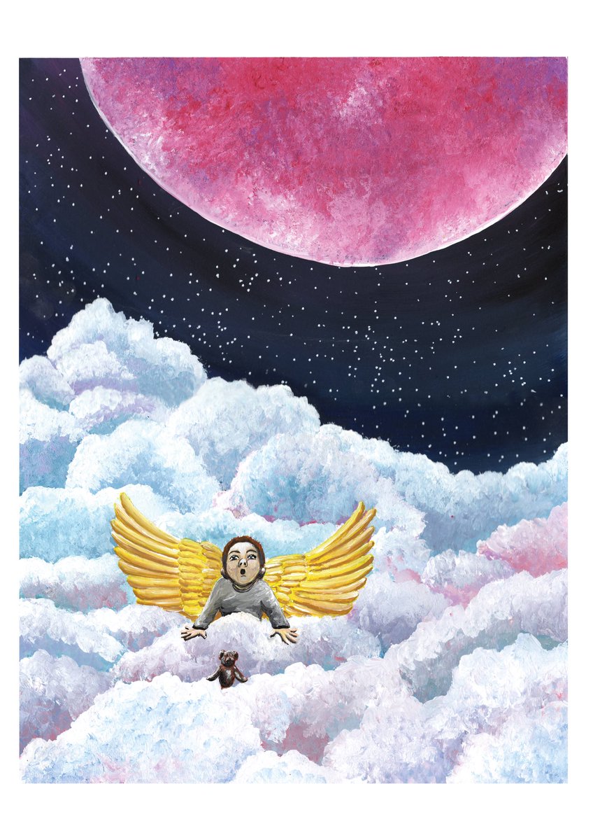 HannabelleArt's tweet photo. The world is full of beautiful and magical places, but if you open your eyes there is so much more to be found ✨ @derbycreatives 
#cravingcolour #batsfordprize #illustration #childrensbooks #art #fairy #space #painting #gouache #artstudent #pinkplanet #stars #clouds #magic https://t.co/oGFOZifZjC