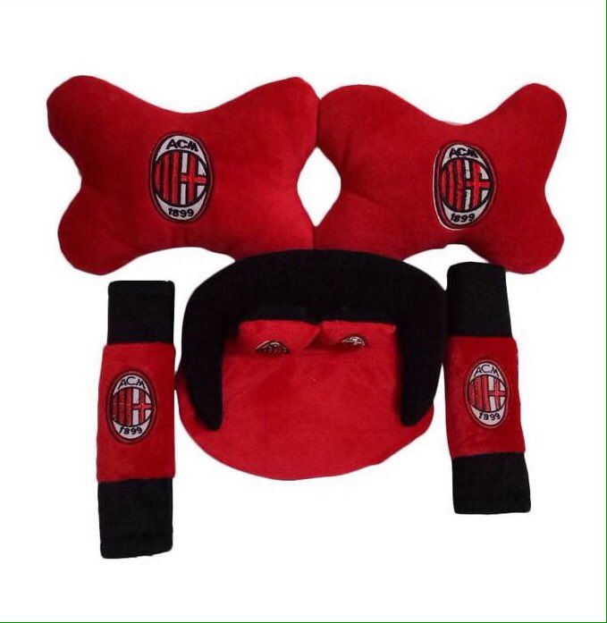 RedBlackShop_R's tweet image. READY-STOCK:
Bantal &amp;amp; Cover Mobil AC Milan

bahan: Velboa isi Dakron 
harga: 
• 3in1 fullset = 110.000 
• 6in1 fullset = 275.000 
• Bantal leher = 85.000 

Order via whatsapp ke 08122041899

*FOLLOW instagram REDBLACK.SHOP2010*
#MilanCollection #Milanisti