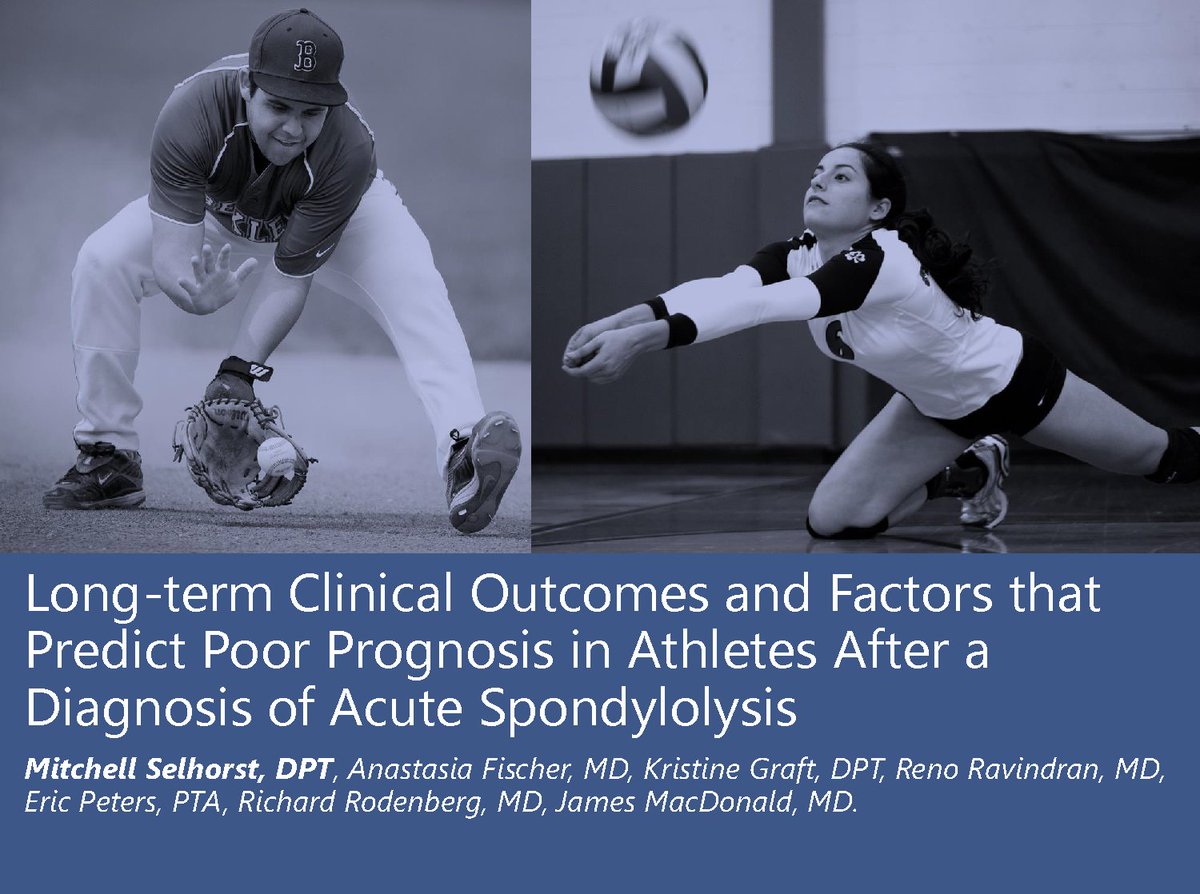 jbjs's tweet photo. Michael Allen, PT, comments on “Long-term Clinical Outcomes and Factors that Predict Poor Prognosis in Athletes After a Diagnosis of Acute Spondylolysis” during tonight's #JBJSJOSPTWebinar. @CincyChildrens https://t.co/TC5ACmHYpM