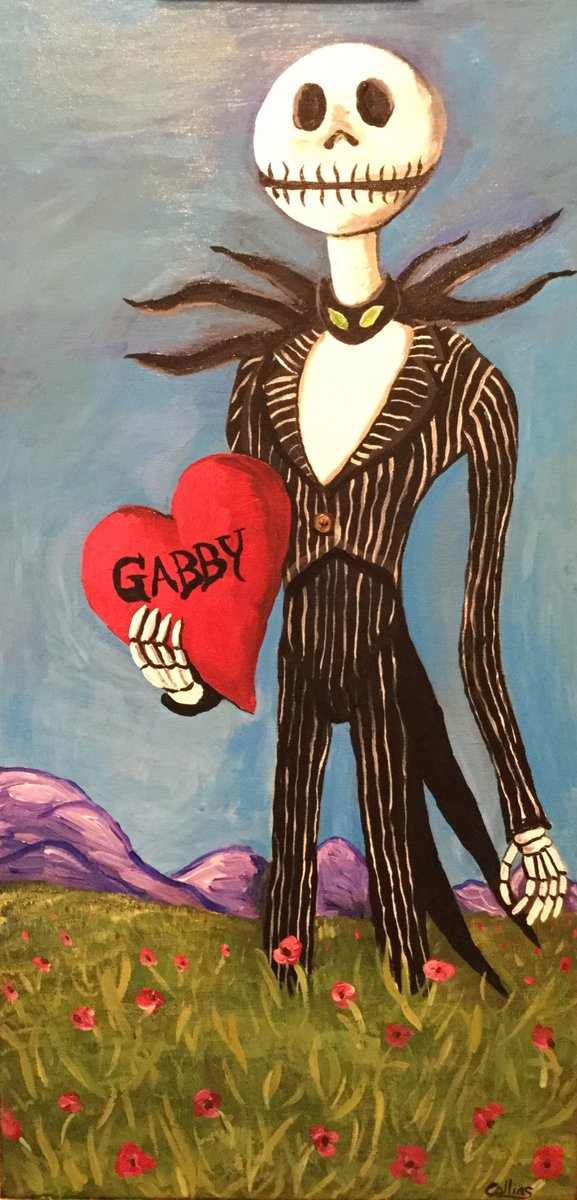Mister_Collins's tweet photo. #JackSkellington for Gabby #art https://t.co/77HtzYQeRL