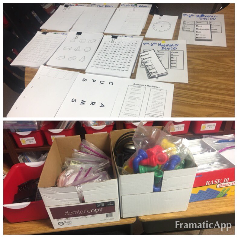 ChelseaDavis_13's tweet photo. Today was a great day for making SpEd and 504 Designated support bags for our upcoming STAAR with some pretty great people! No email from @TheEllenShow for the first time mom’s show, but I’m still hopeful! 

 #lsroispositive https://t.co/yxzkS54QR5