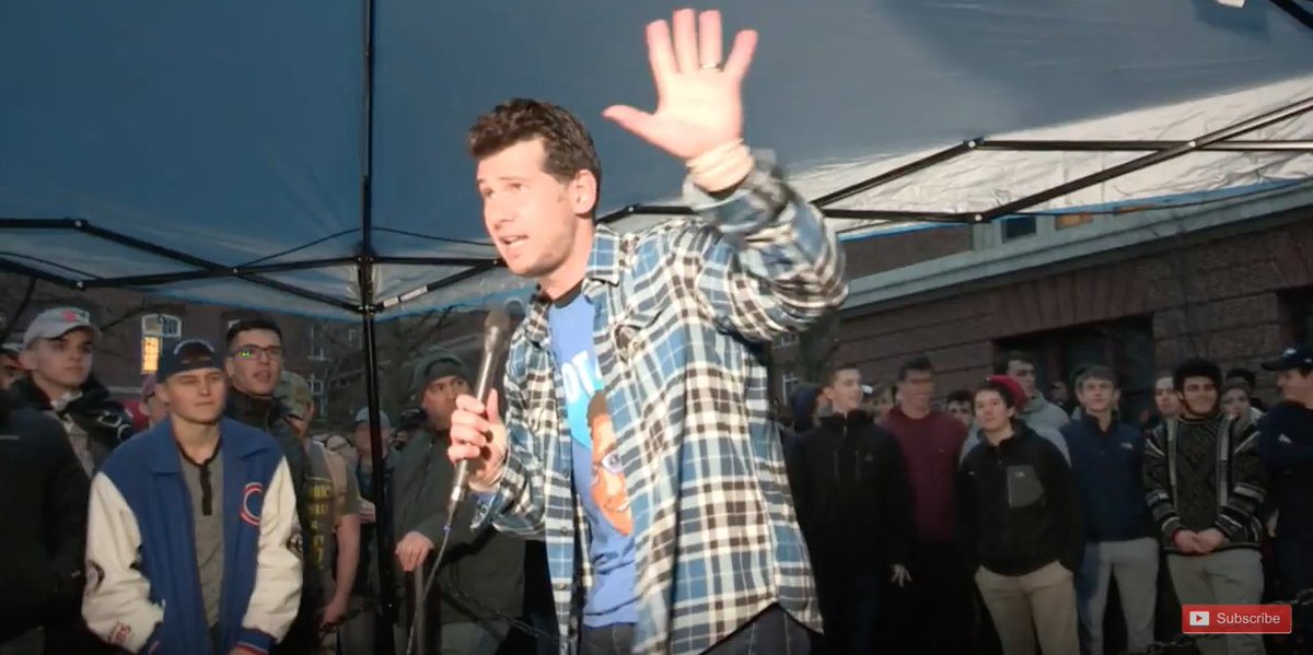 realDailyWire's tweet photo. Tonight, Steven Crowder is broadcasting LIVE from Illinois with a LIVE Change My Mind segment. The topic de jour? Socialism is Evil | Change My Mind. Follow the live tweet party @scrowder!

FULL VIDEO => https://t.co/aXRp2vluQM https://t.co/9BbJ2sDPvx