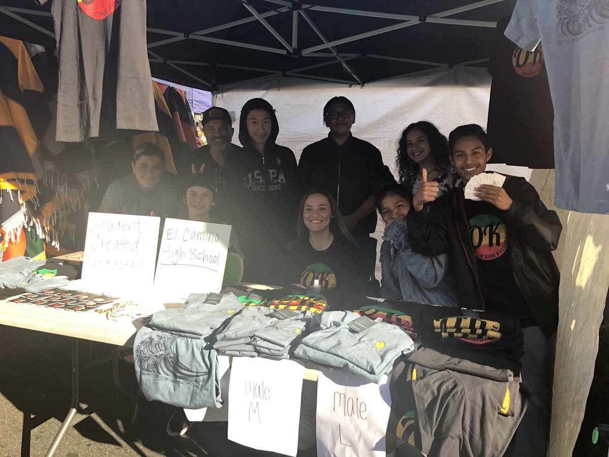 #OsideKulture is at Sunset Market! Students are laughing, smiling and having the time of their lives selling their products to their community! #passiondriven #deeperlearning #authenticaudience #schoolisreal #entrepreneur