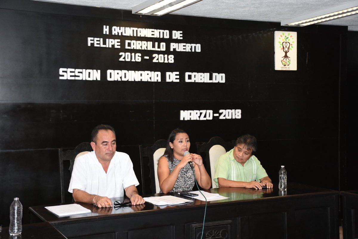 AytoFcp's tweet photo. Aprueba el cabildo durante la X Sesión Ordinaria modificaciones al Programa Operativo Anual (POA) 2018 para Felipe Carrillo Puerto.
https://t.co/ZZU6fD6rdI

#GobiernoDeVisiónYCompromiso #FelipeCarrilloPuerto #POA https://t.co/qdo62ktMqr