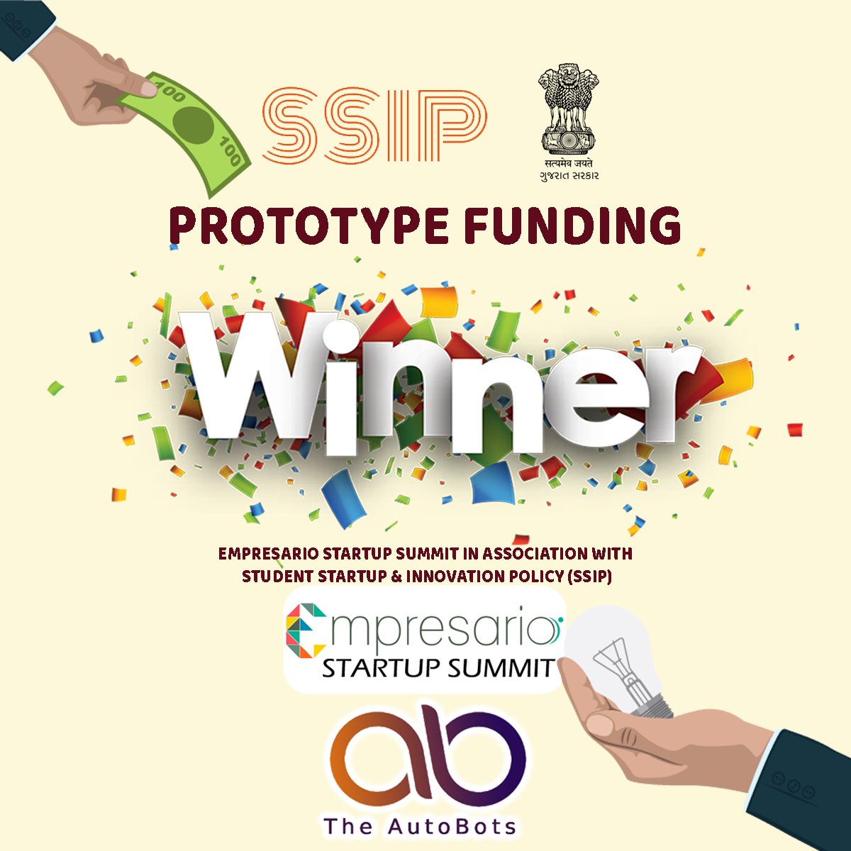 acquibots's tweet photo. Another Success story is Added! Long way to go with more innovative &amp; Tech inspiration. Congratulations to the entire team of #theautobots #startup2018 #EDII_Empresario #StartupIndia  @MICA_Ahmedabad @eChaiVentures @YourStoryCo @startupindia @EDIIAhmedabad @EDIIEmpresario https://t.co/ujRo3EQNPq