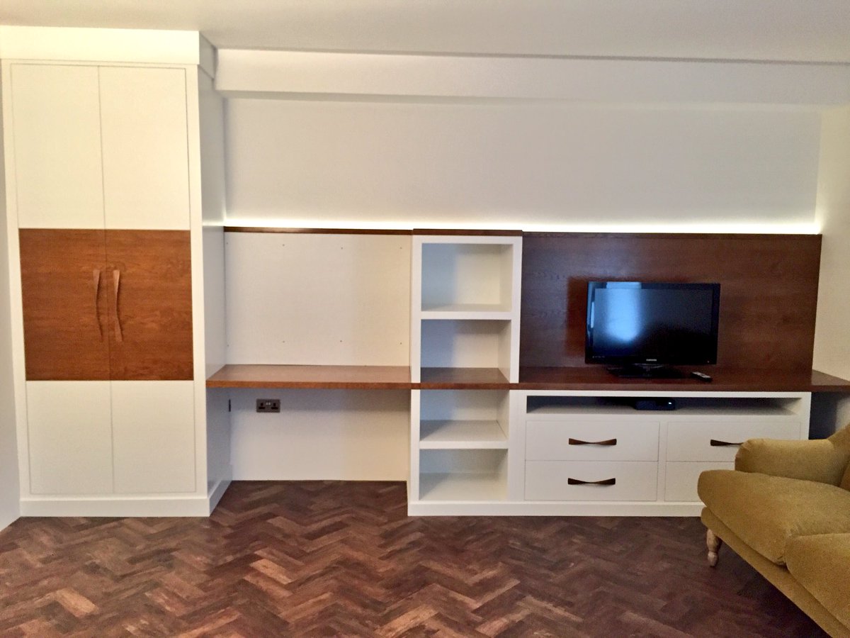 Another long day yesterday for @swankinteriors_ fitting her beautifully designed bespoke furniture #furniture #bedroommakeover #bedroom #bespoke