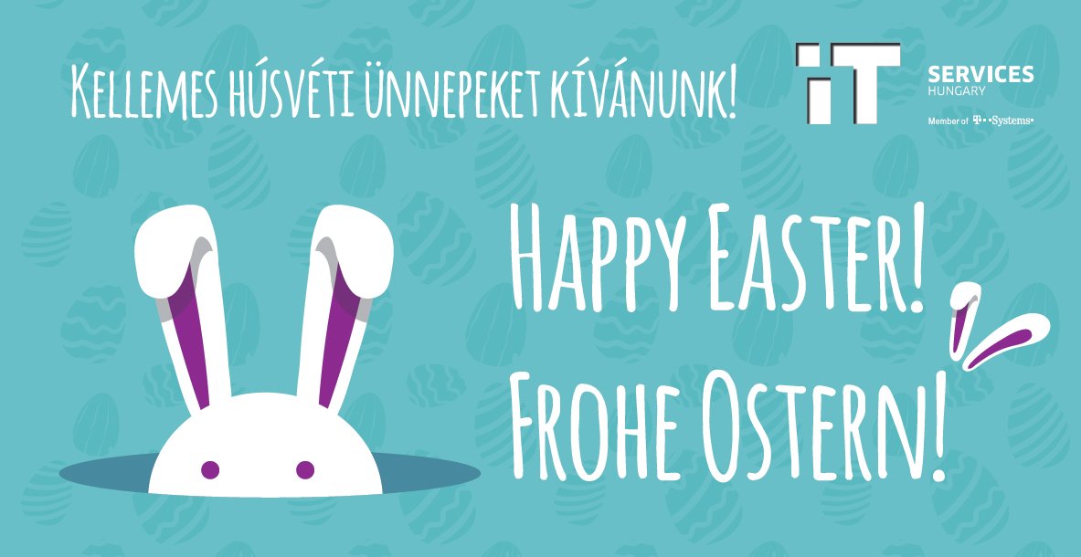 Kellemes Húsvéti Ünnepeket kívánunk! / Happy Easter / Frohe Ostern!