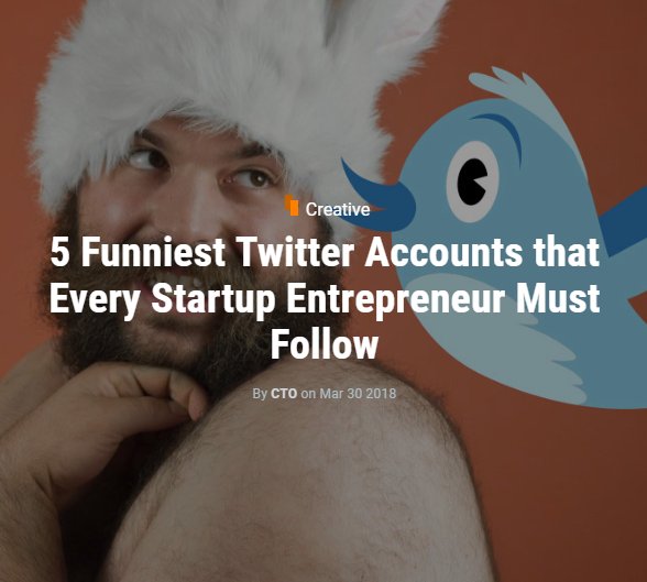 Tech_CoFounder's tweet photo. This is the kind of funny twiter we like.  https://t.co/PjeQuQy7Ox

#tech #twitter #funny #startup https://t.co/yWqMw5jaXd