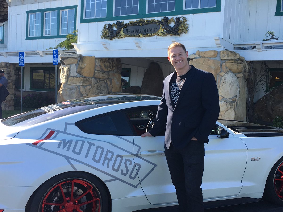 MaryOBrien's tweet photo. One of the great teams pitching at the Angel Conference tonight. Alex from @Motoroso is passionate about his industry and give a great presentation. https://t.co/A6yKW6XZRY
