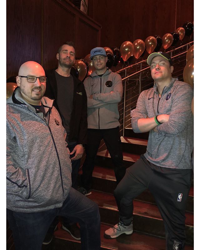 SNEAKYPMPLS's tweet photo. DJs Dudley D, Mad Mardigan, Matty Matt and Mister Black. 11year anniversary Party #SneakyPetes https://t.co/QXFGfgf6Nf https://t.co/7WlLVDte7c