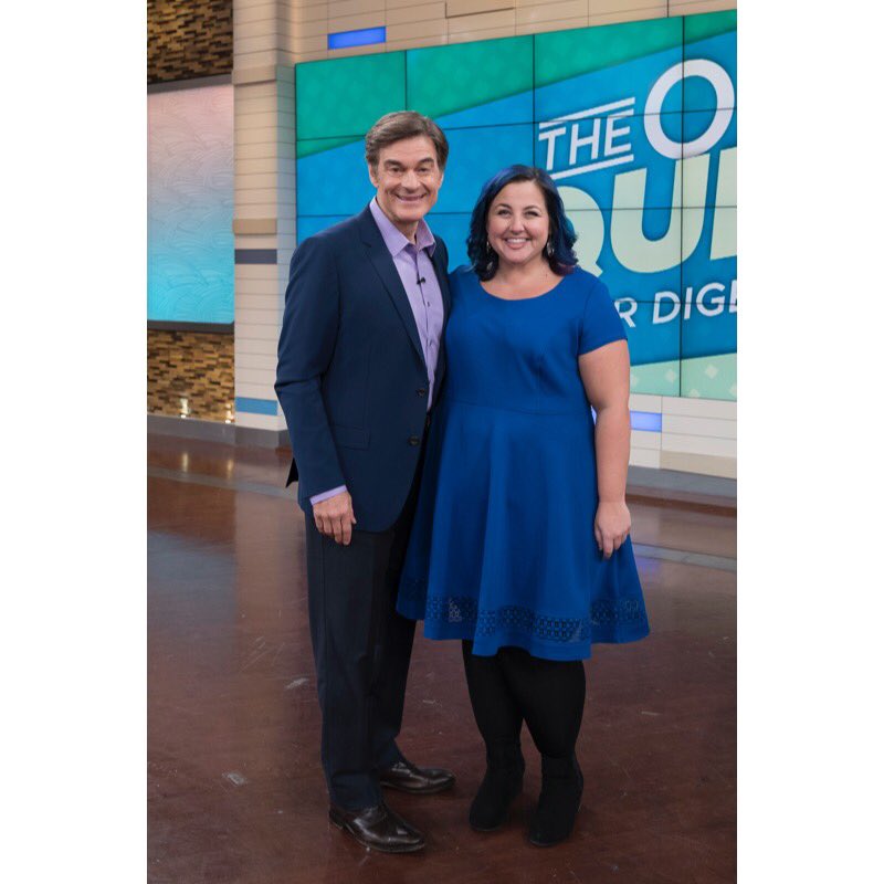 After 8 yrs of working The <a href="/DrOz/">Dr. Mehmet Oz</a> Show I went back to NYC to be a guest on it &amp;  talk about my health journey <a href="/HHHealth_H3/">Hilton Head Health</a>! It airs tomorrow!