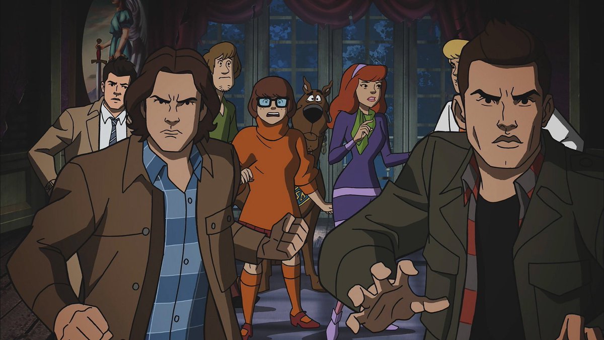 lauryn_bettag's tweet photo. #Scoobynatural was possibly my favorite hour of television I've ever watched. 13 years in and this show is still the gift that keeps on giving 👏 https://t.co/WkxmTGfFQ8
