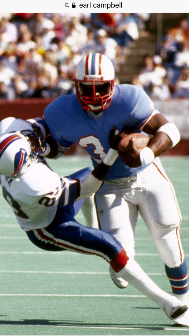 Happy Birthday to the one-and-only Earl Campbell..... Woulda been a great linebacker! 