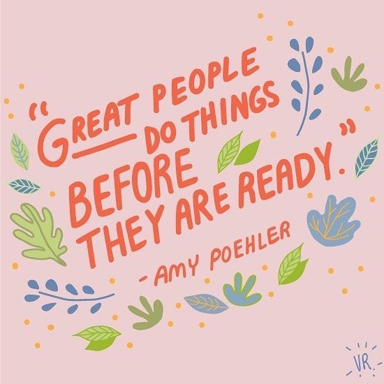 ActorIntro's tweet image. GREAT people do things BEFORE they are ready! 
#DontWaitCreate 🎬