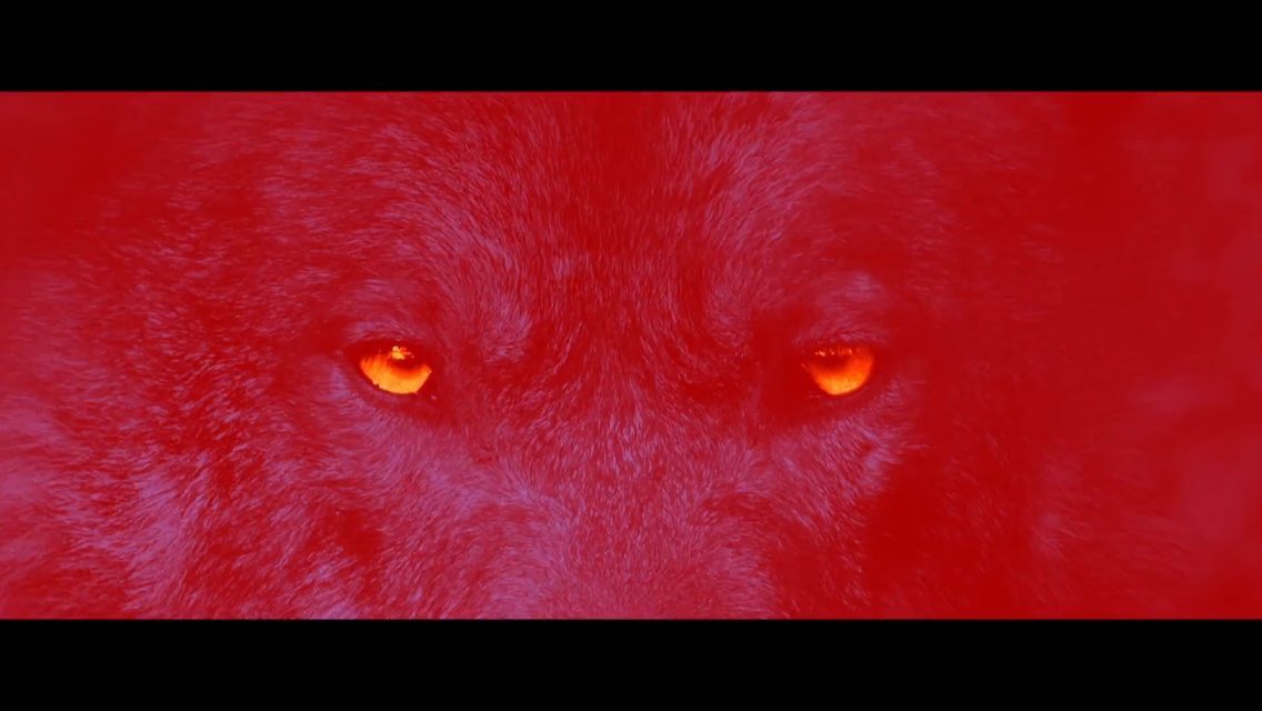 hyunjinsus's tweet image. the parallels of her being shown as a wolf are so beautiful