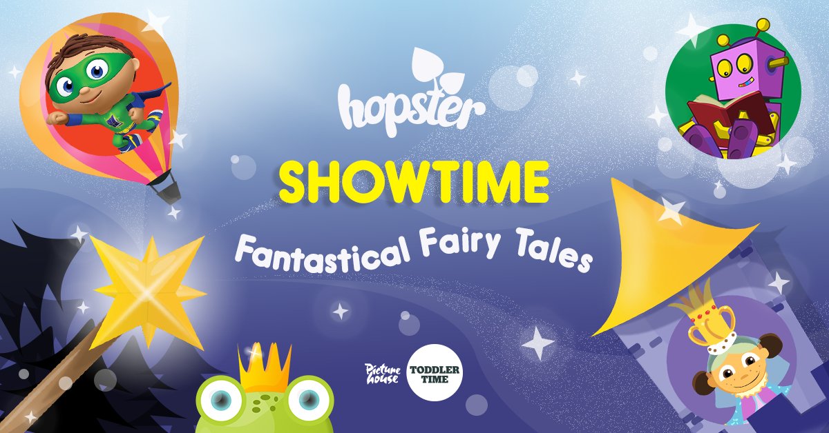 hopsterTV's tweet photo. Check out the Hopster Showtime FANTASTICAL FAIRY TALES at your local @picturehouses cinema. £3 per child - adults go free! https://t.co/EavfJoBHOH https://t.co/416OB9wAuD