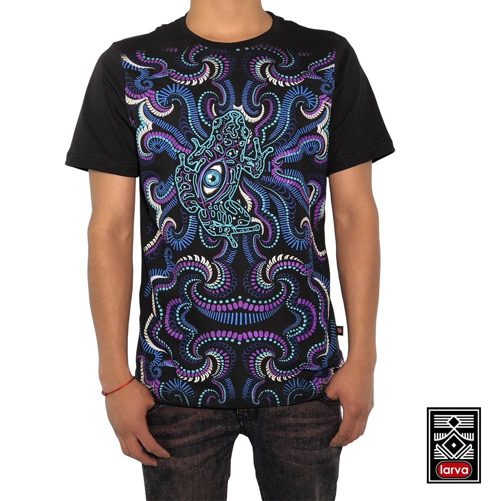 LarvaClothing's tweet photo. Apreciar las figuras psycodelicas manipuladas por nuestros sentidos, es una de las mejores sensaciones. Frog https://t.co/CAOhv55iG3 venta en línea:
https://t.co/bAKnLiHZ7X y en sucursales.Visita: https://t.co/TVXZWP4BES 
#tshirt #playera #ropapsycodelica #psywear #psyclothing https://t.co/Z2iZU7Onb4