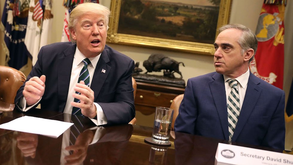 thehill's tweet photo. Shulkin torches Trump after firing: "It should not be this hard to serve your country" https://t.co/EJY5UsAUw5 https://t.co/QqLqH8VEKe