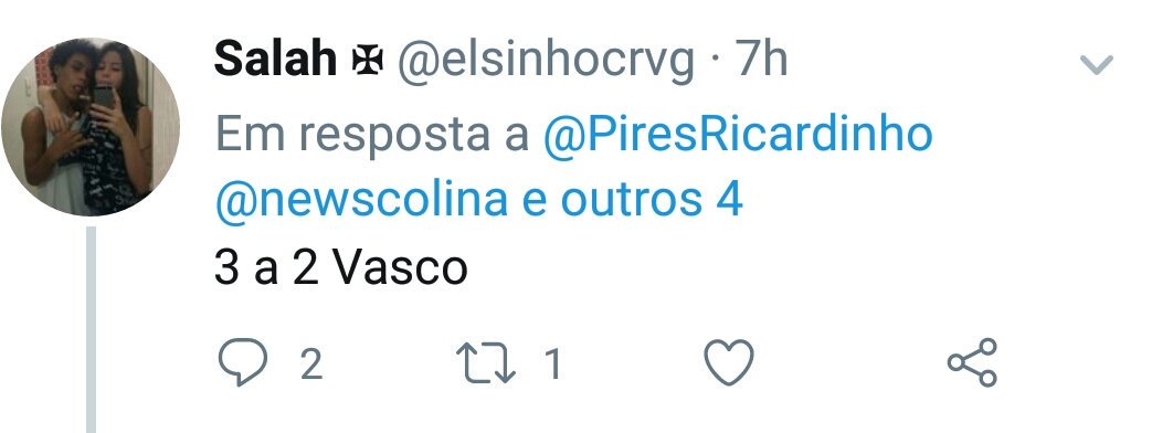 PiresRicardinho's tweet photo. Ganhador foi @elsinhocrvg Parabéns meu camarada, falamos inbox...Ele foi o primeiro a postar o Placar, me Segui, curtiu a publicação e RTT... Parabéns...@iconesports  e @sistemagpi 
#VascoÉoTimeDaVirada
#VascoNaFinal https://t.co/p2RSTnvp7B