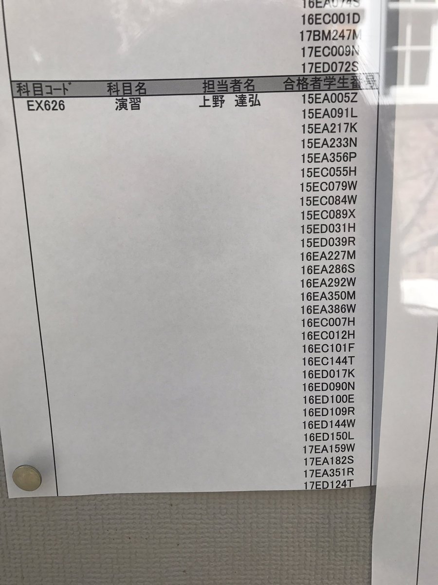 立教上野ゼミ 本日は法学部のゼミの合否発表でした 応募された方は学生番号をご確認ください 合格された方 一緒にゼミ活動をできることを心待ちにしております