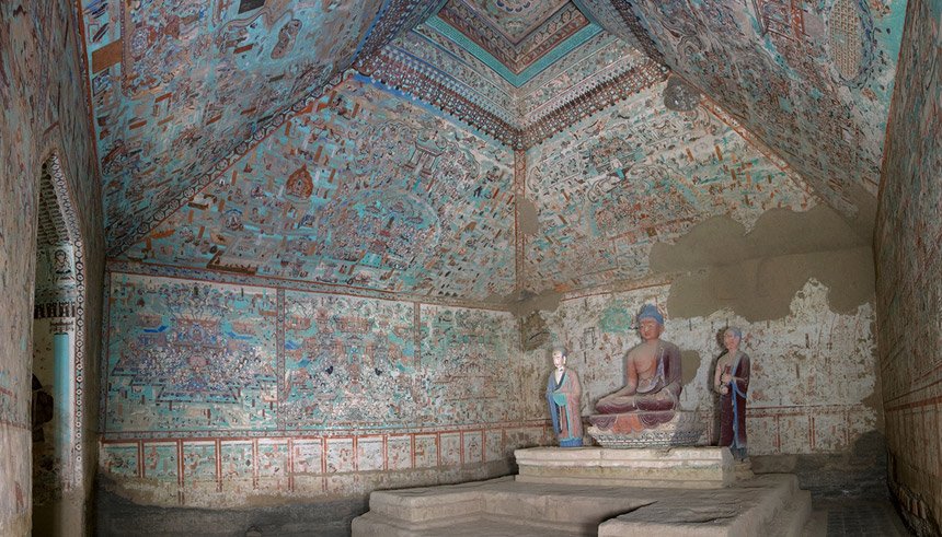 benerhardart's tweet photo. #murals on the Mogao and Yulin caves @ China #art #mural #ancientart #Buddha #Buddhism #yoga #yogagirl #inspiration #yogainspiration #motivation #artlover #artlovers #meditation #spirituality #spiritual #yogalove #paintign #paintings #arts #archaeology #photographs #iloveart https://t.co/CVnxXhnmMf