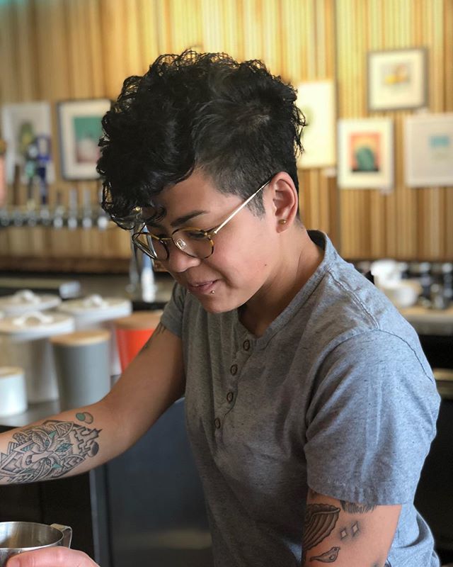 Melaquinosf's tweet photo. “I guess you’ve just gotta find something you love to do and then… do it for the rest of your life.”
-Rushmore
📸: @maragoligirl 
#baristalife #sf #sanfrancisco #davidrio https://t.co/G3BnBc7vga https://t.co/Y3RkdGVR1k
