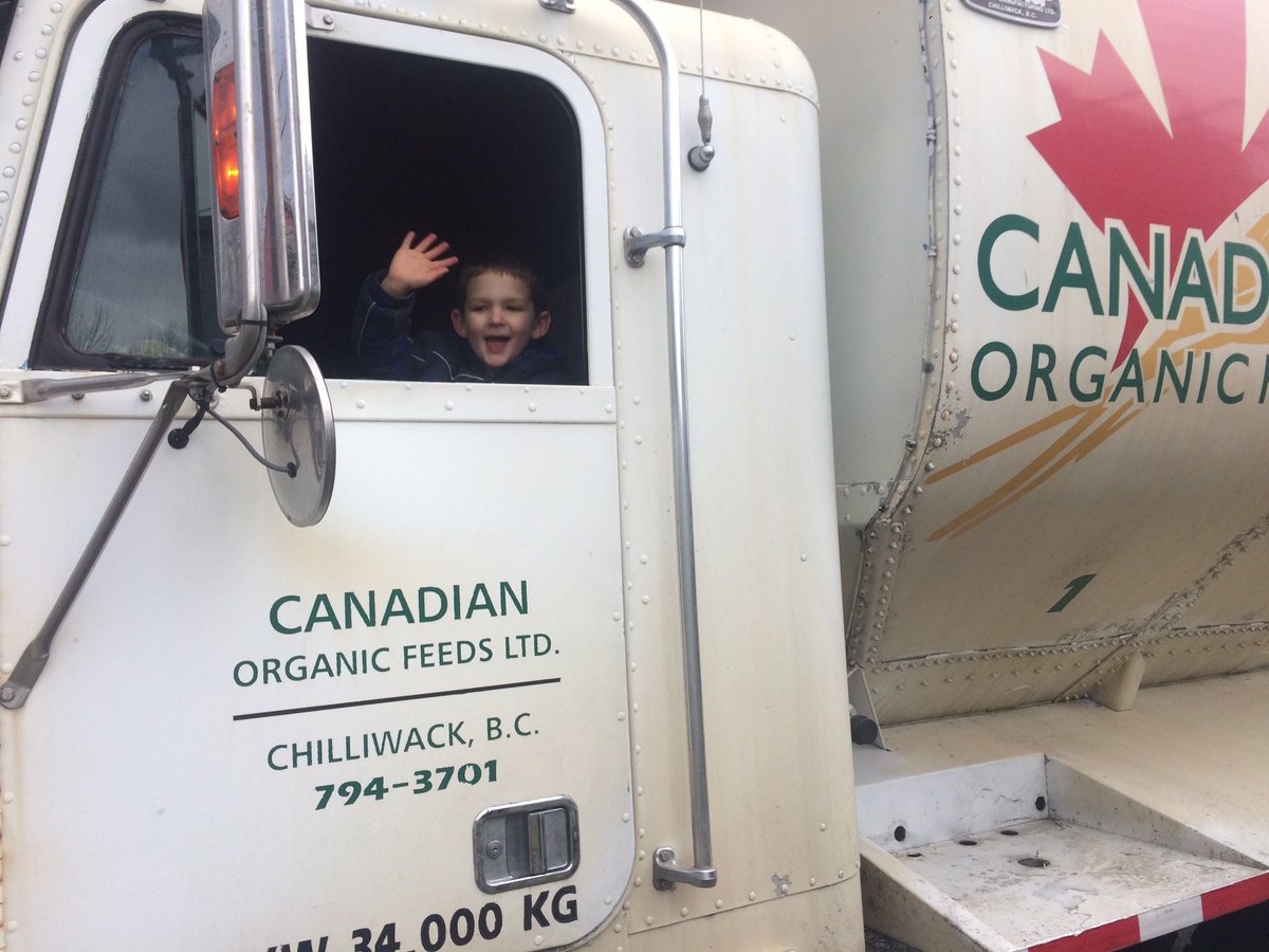 The best feed in town , driver is a bit young !