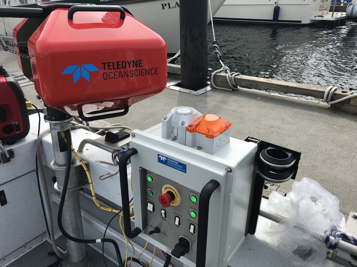 RdiDevIne's tweet photo. Successful demonstration of the RapidCAST underway profiling winch and T50 multibeam at the Canadian Hydrographic Conference https://t.co/uwZ2dIwC40
