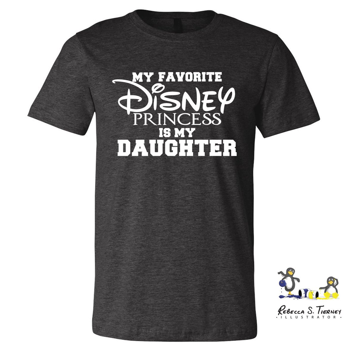 RTierneyStudio's tweet photo. My Favorite #DisneyPrincess is My Daughter now in my #etsyshop #disney #disneyland #disneyworld #tshirt #daughter https://t.co/nCddHXuNkc https://t.co/XGKWrRfPGS