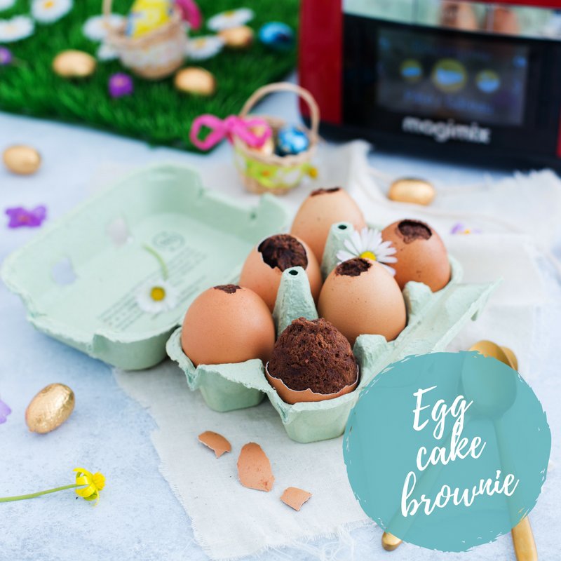 [EGG CAKE #BROWNIE] Découvrez notre recette de #PÂQUES . Facile à réaliser en 20 min au #COOKEXPERT ➡ goo.gl/rNRydo
