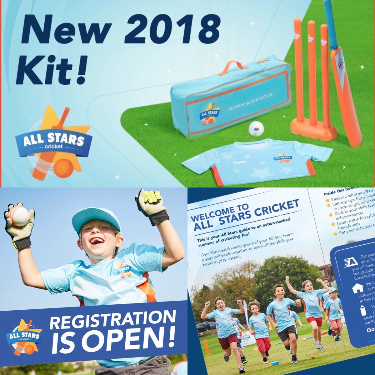 Planning your summer activities for your children? 

<a href="/allstarscricket/">All Stars Cricket</a> could be the perfect opportunity for your 5-8 year olds with over 40 centres running in Norfolk from May onwards. 

Play with friends and create #BigMoments this summer! 

Sign Up —> allstarscricket.co.uk