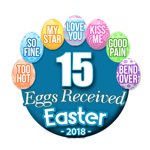 Flirt4Free just gave me the 15 Eggs badge for all our hard work! Thank you! https://t.co/Xd84CNdx5H