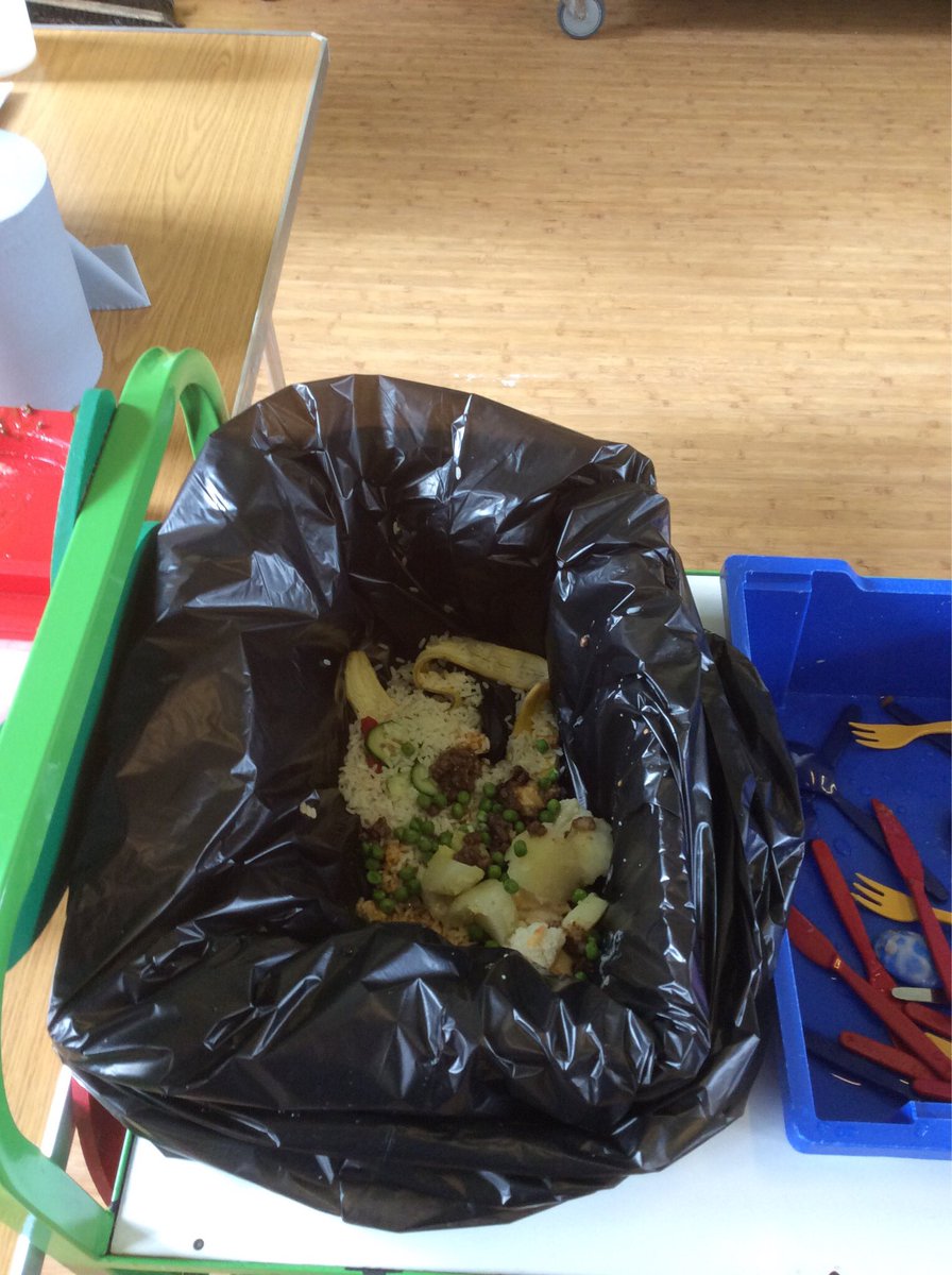 At the end of the week our waste only weighed 0.7kg. Such a big achievement! We are aiming to have zero wasteage by the end of the next half term. #connectingchallenge2 <a href="/CamillaBrookP/">Camilla Brook Place</a>