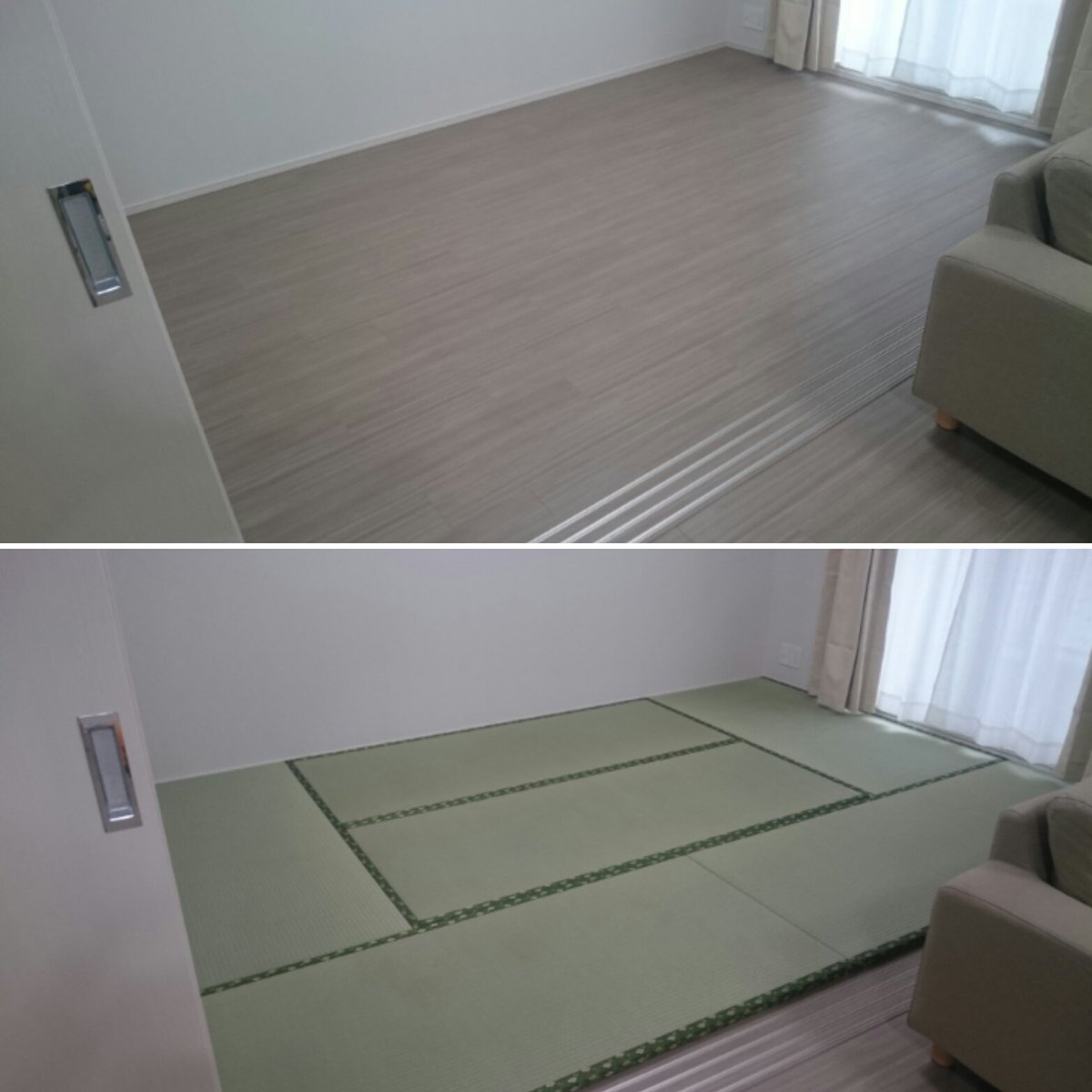 志水製畳店 蓮田屋 フローリングにオーダー置き畳を施工しました 畳替えなら志水製畳店 明治34年創業さいたま市の畳店 T Co Qvwdkhbtkw 志水製畳店 畳 たたみ ｔａｔａｍｉ 置き畳 フローリングに置き畳 畳替え さいたま市