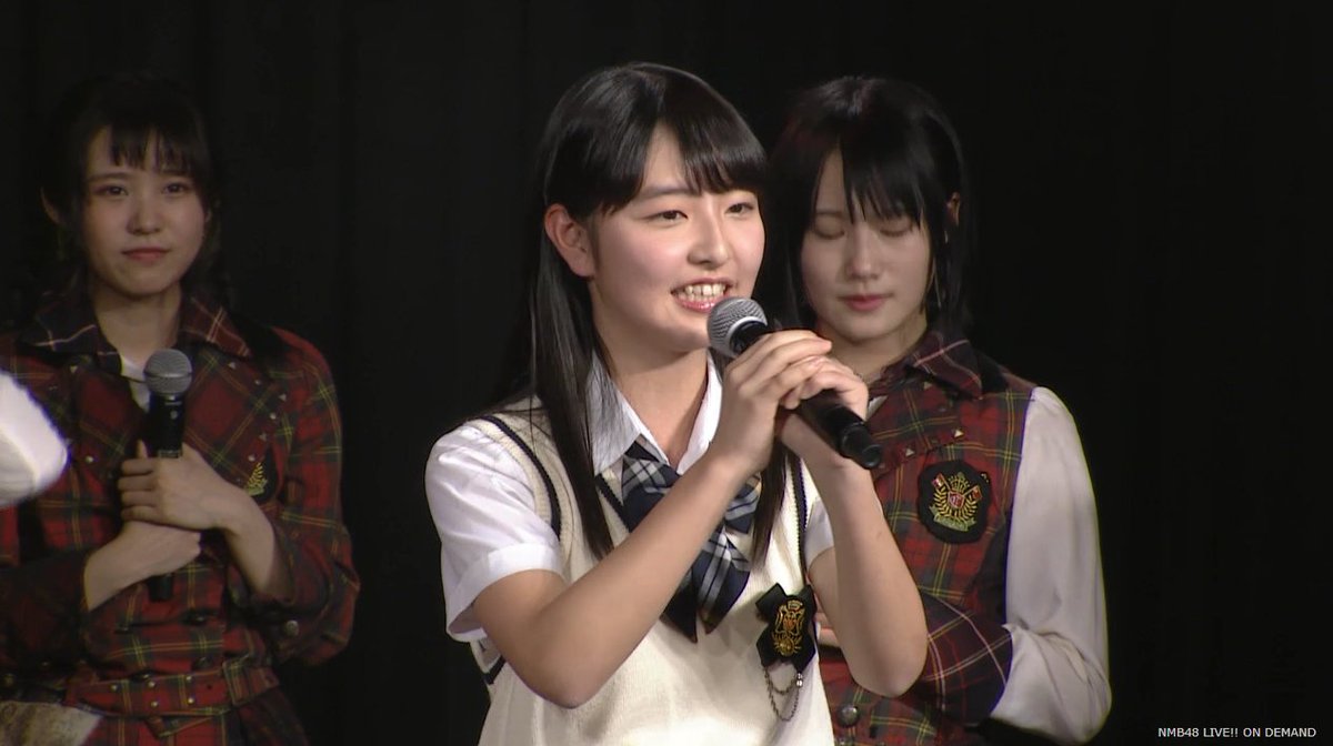 NMB48 #ドラフト3期生 大田莉央奈「みんな～ 行ったり来たりしたら