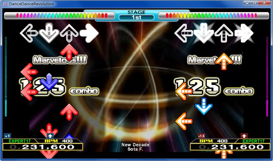 Stepmania 現在位置を表示するプログレスバー Songmeter の表示に試行錯誤 Togetter