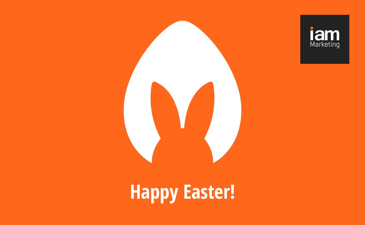 Alvast een heel vrolijk Pasen gewenst! #IamMarketing #HappyEaster
