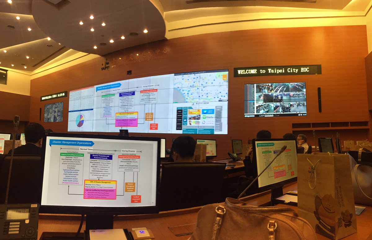 dordonyez's tweet photo. How to react during an #emergency in #Taipei by Emergency Operations Center similar to #ICS protocol #SmartCity #Securecity #riskmanagement https://t.co/bX62bvB4G4