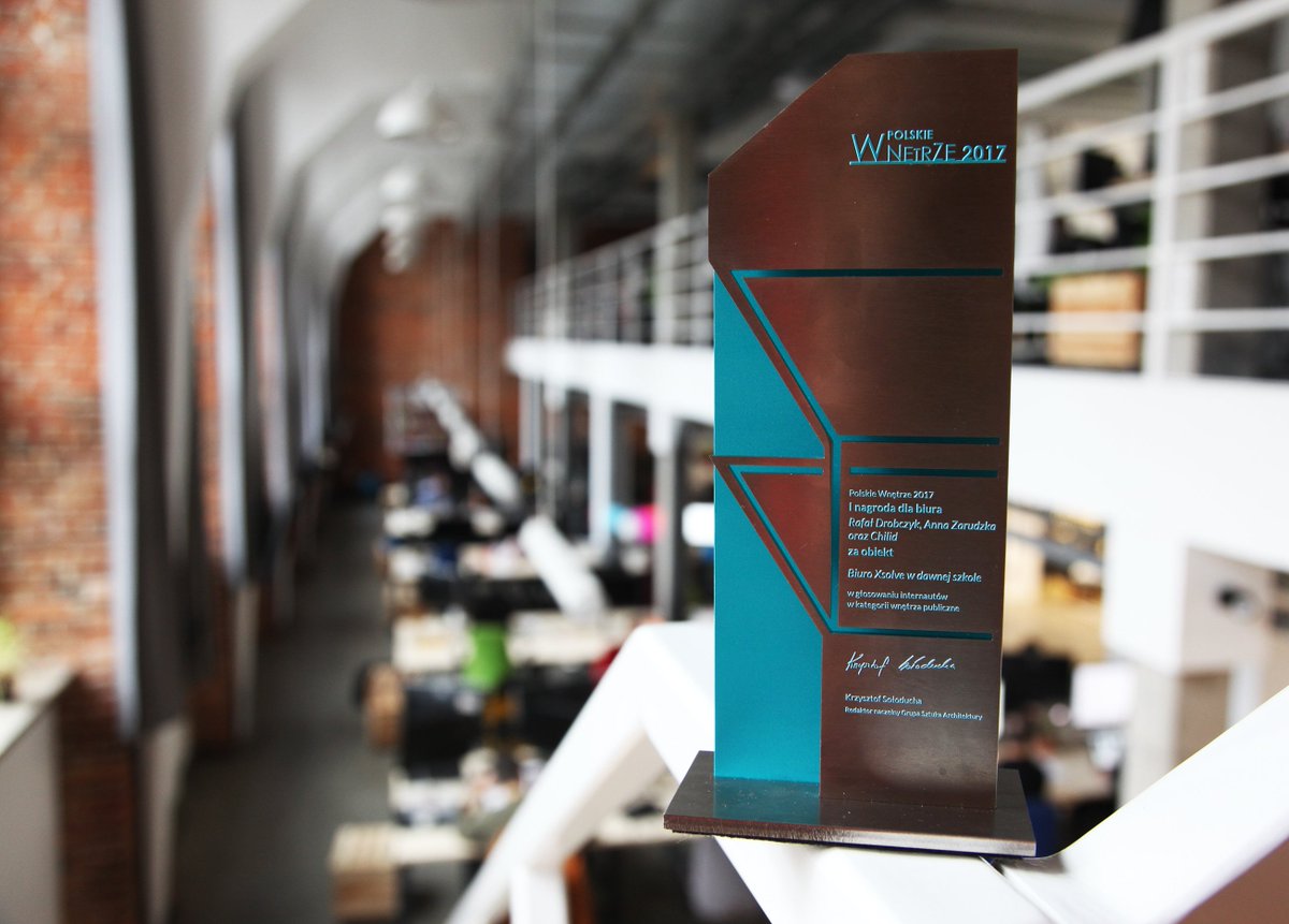 xsolve's tweet image. Our #AgileOffice as the best public space in Poland? We&apos;ve got a proof for that 🏆 #GoodFriday it is!