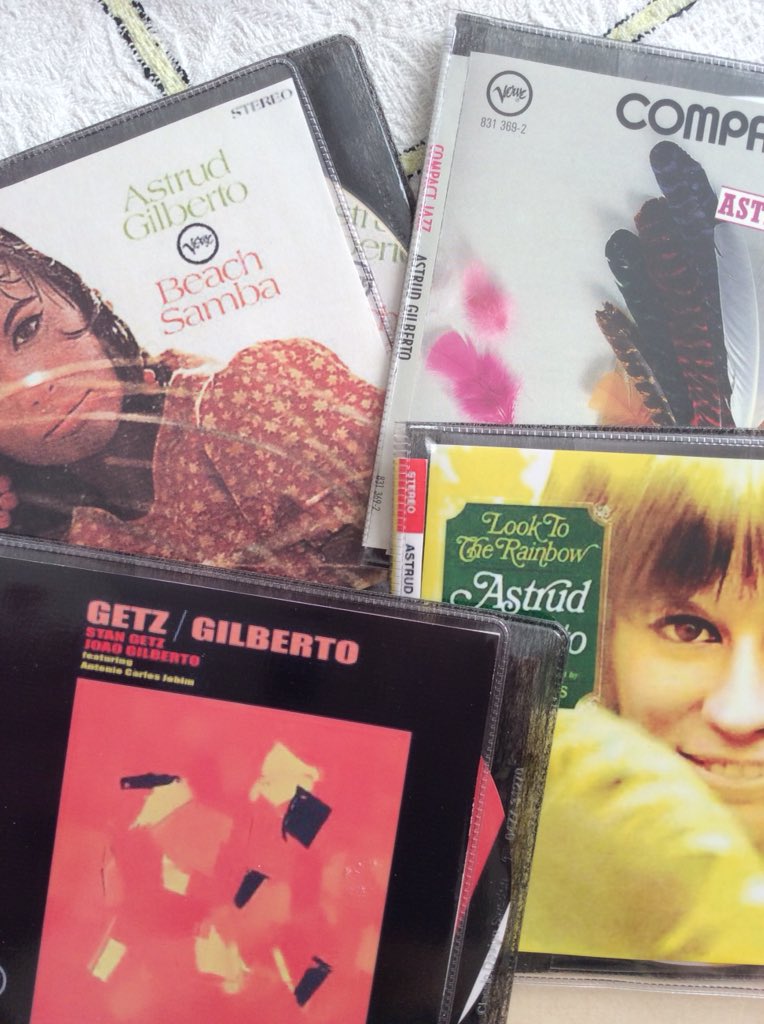 Happy birthday, Astrud Gilberto. Världen behöver mer bossa nova. 